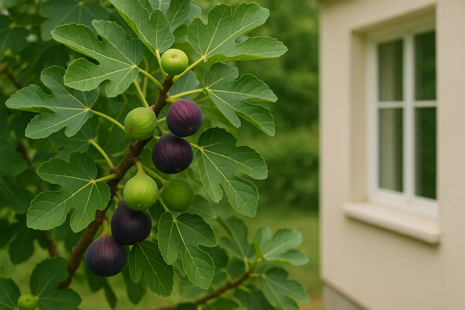 distance figuier maison