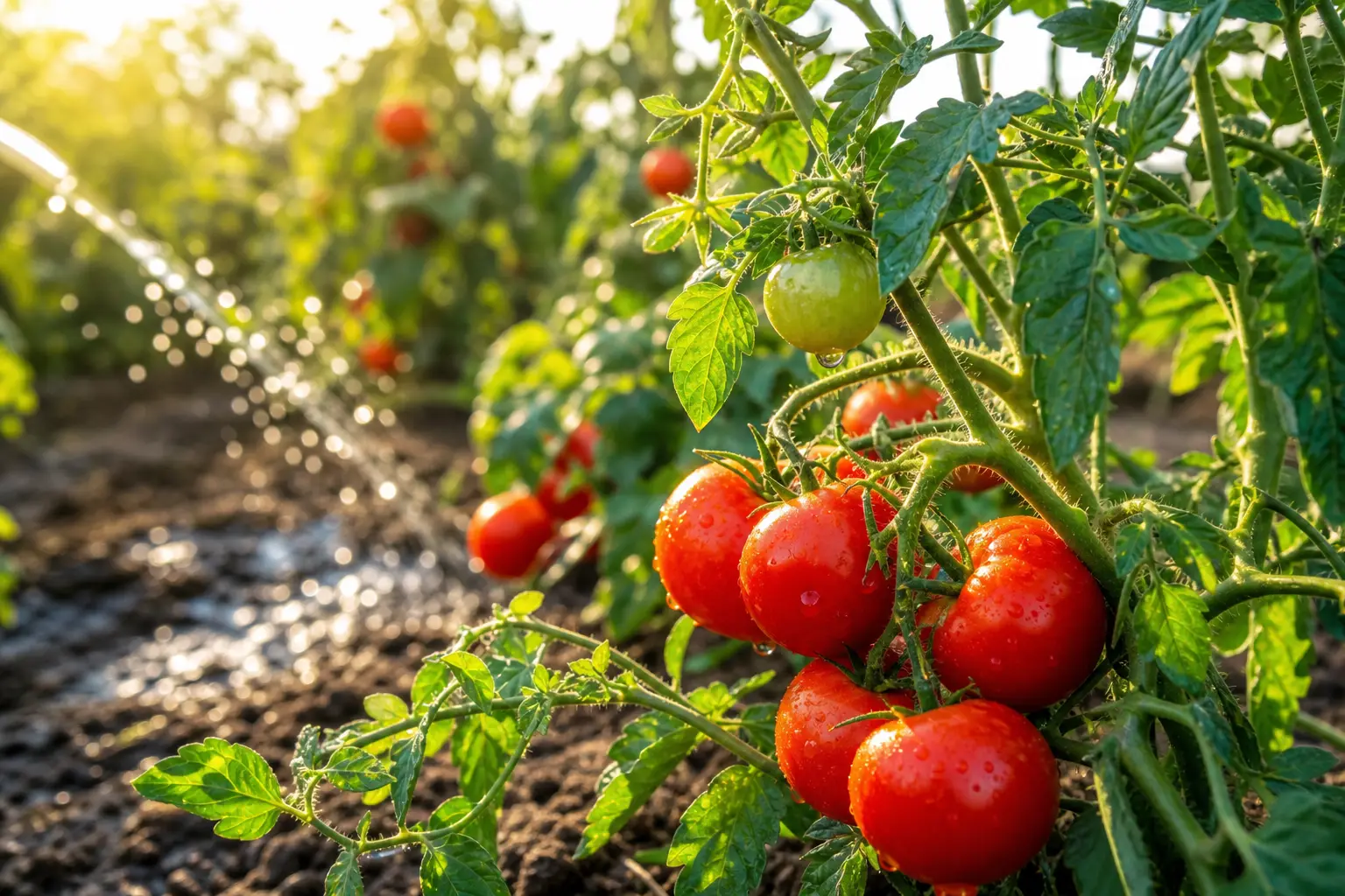 Arroser tomates chaleur risque maladies racines faibles privilégier arrosage matinée ou soirée